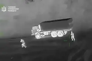 Розвідники вразили пускову установку зенітно-ракетного комплексу РФ (відео)