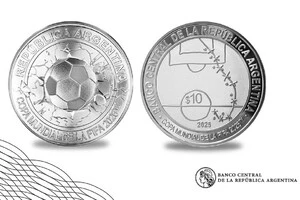 Центробанк Аргентини випустив монету з ескізом легендарного гола Марадони