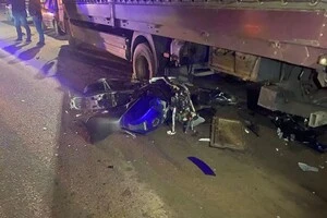 Унаслідок отриманих травм мотоцикліст загинув на місці події