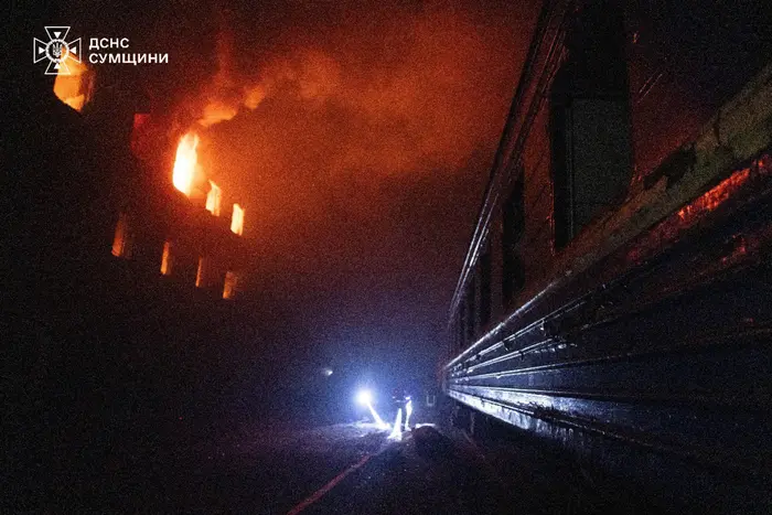 РФ вдарила по залізничній інфраструктурі у двох областях України