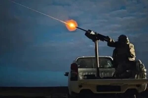 Приблизна мапа руху ракет та дронів цієї ночі