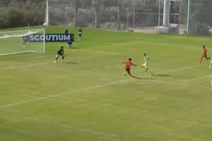 Цього тижня Кріштіану-молодший дебютував за збірну Португалії U16