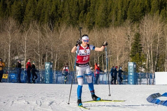 Колишня фігуристка Сангкагало тепер виступатиме у біатлоні