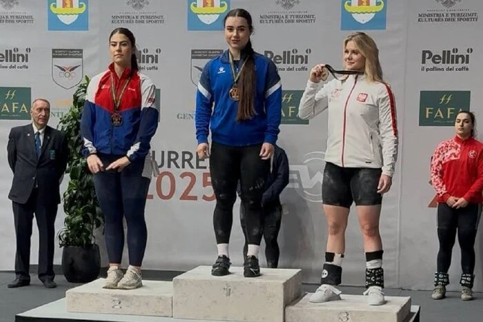 Домбровська здобула дві нагороди чемпіонату Європи з важкої атлетики U23