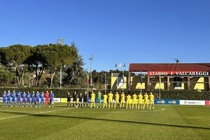 Юнацька збірна України з футболу в результативному спарингу поступилася Італії