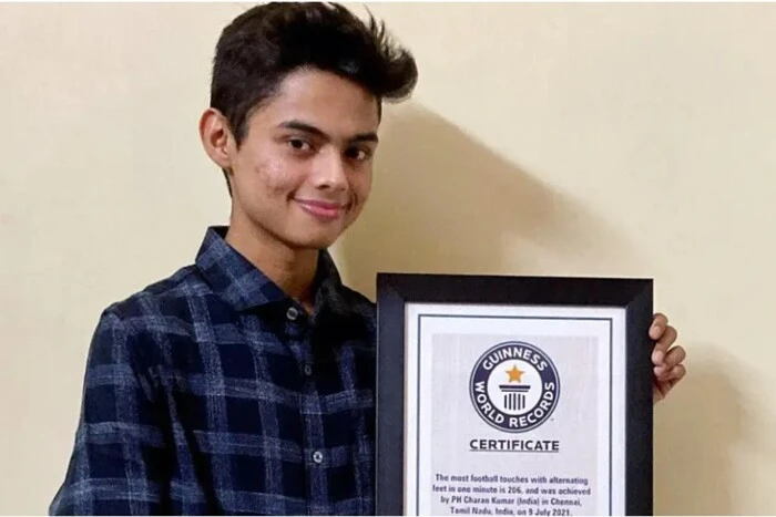 Індійський студент встановив футбольний рекорд Гіннеса