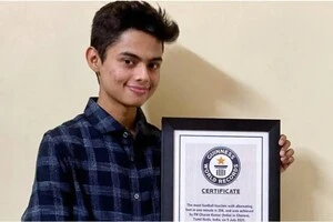 Чаран Кумар потрапив до Книги рекордів Гіннесса