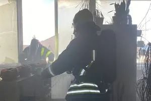 В Івано-Франківську в офісі вибухнула зарядна станція, є постраждалі (фото)