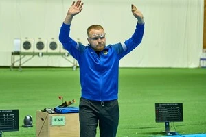 Максим Городинець двічі у своїй кар'єрі потрапляв до фіналів континентальної першості у швидкострільному пістолеті