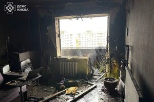 На Оболоні сталася пожежа у багатоповерхівці (фото)