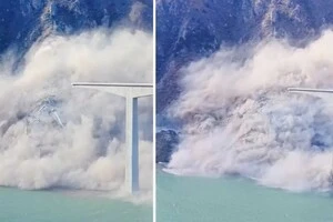 У Китаї обрушився міст, завершений лише на початку цього року