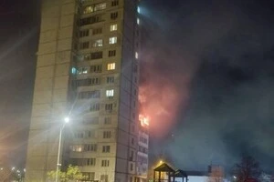 Атака на Київ: є влучання, виникли пожежі, зафіксовано перебої зі світлом