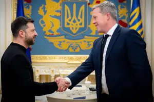 Володимир Зеленський провів зустріч із міністром Сухопутних військ США Деніелом Дрісколлом