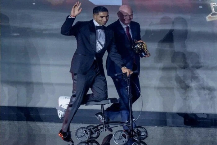 Розірвав публіку. Хакімі неочікуваним чином отримав нагороду 