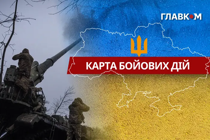 Карта бойових дій в Україні станом на 22 листопада 2025 року