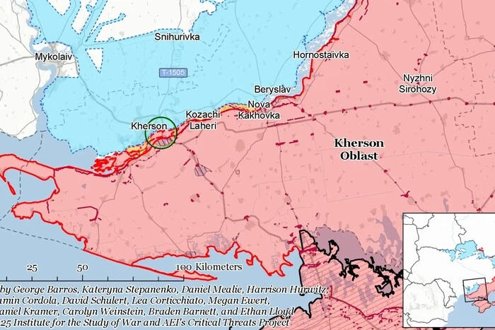 Росія планує використовувати морські дрони на Херсонському напрямку – ISW