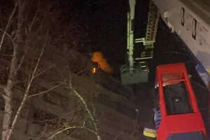 У Броварах спалахнула пожежа після атаки РФ