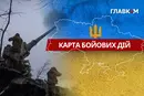 Карта бойових дій в Україні станом на 7 грудня 2025 року