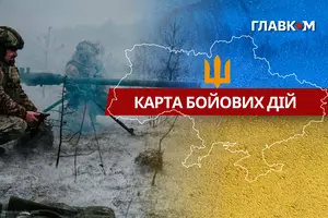 Карта бойових дій в Україні станом на 6 грудня 2025 року