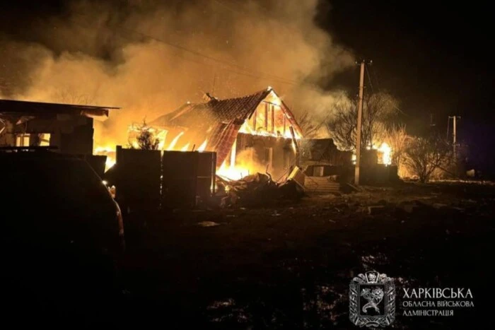 Атака на Харківщину: загинули двоє чоловіків, є руйнування залізниці та будинків