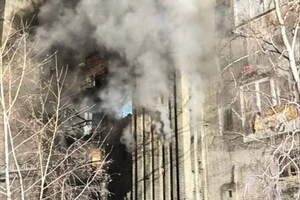 Наслідки обстрілу в Охтирці