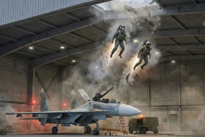 Катапульта російського бомбардувальника ліквідувала двох льотчиків