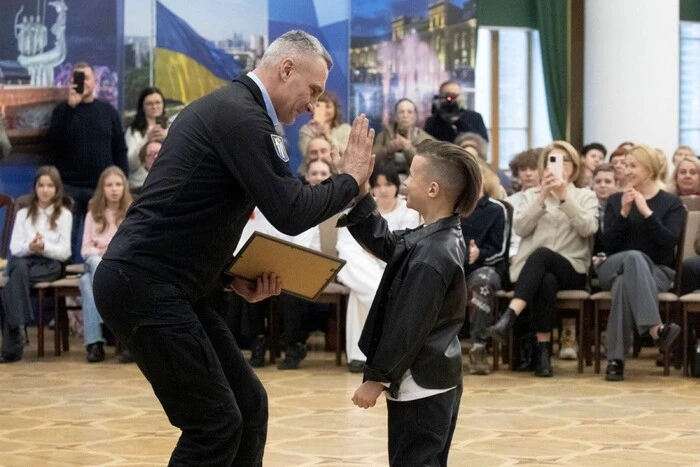 Кличко нагородив переможців щорічного міського конкурсу «Мистецькі горизонти» (фото)