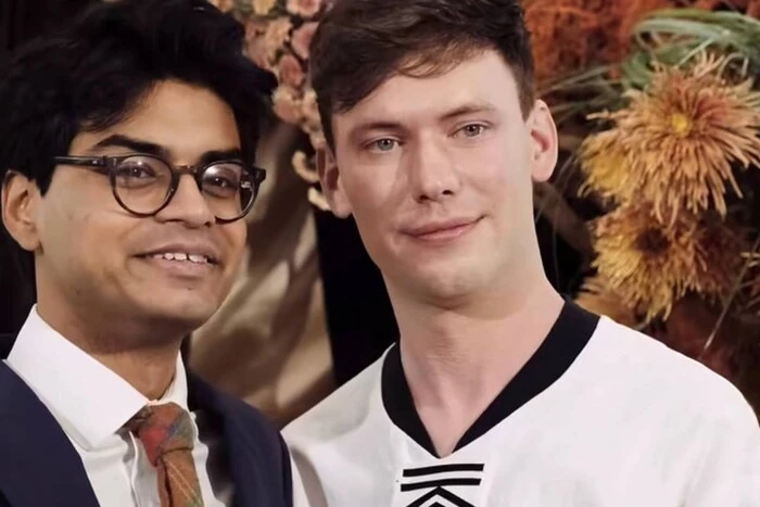 Британський журналіст взяв шлюб з чоловіком у Києві 