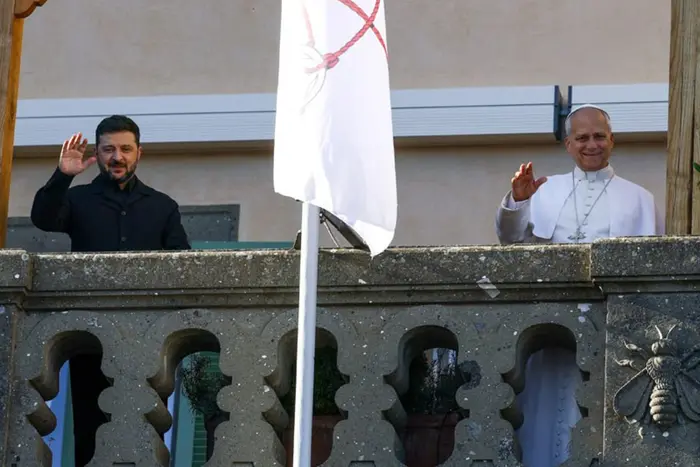 Зеленський зустрівся з Папою Римським