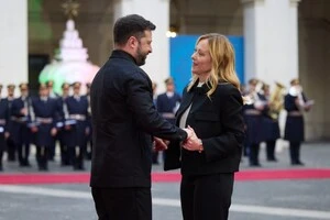 Зеленський зустрівся з премʼєркою Італії