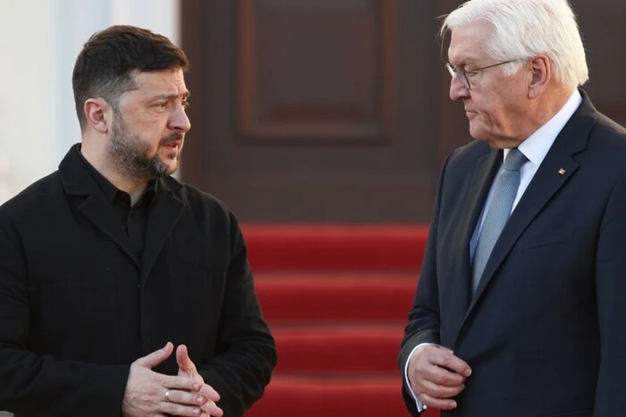 Зеленський зустрівся з президентом Німеччини Штайнмаєром