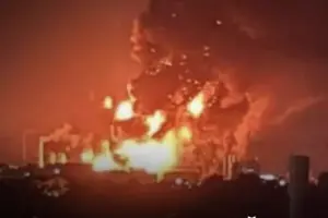 Унаслідок українських ударів зафіксовано пожежу в районі цілі