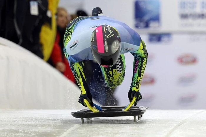 Гераскевич посів п'яте місце на етапі Кубку світу зі скелетону