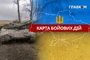 Карта бойових дій в Україні станом на 22 грудня 2025 року