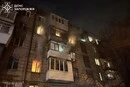 У Запоріжжі спалахнула пожежа в багатоповерхівці