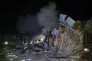 РФ частково зруйнувала гаражний кооператив