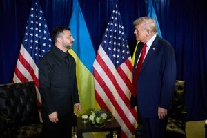 Зеленський та Трамп під час зустрічі у США у вересні