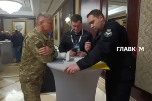 Олег Іващенко, Андрій Юсов та Кирило Буданов (зліва направо)