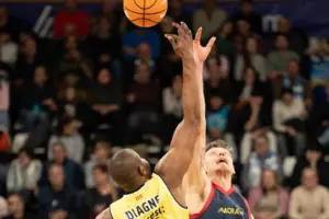 «Андорра» Пустового (праворуч) поступилась «Форсі Льєйді»