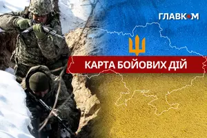 Карта бойових дій в Україні станом на 4 січня 2026 року