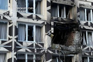 Наслідки удару по клініці на столичній Ооблоні