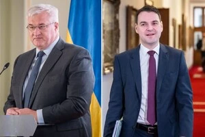 Андрій Сибіга (ліворуч) запросив Петра Мацінку до столиці України