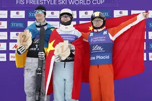 Гаврюк раніше піднімався на п'єдестал лише одного разу: це сталося на Кубку Європи в Італі