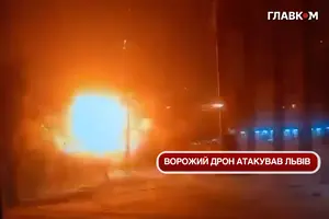 У центрі Львова російський безпілотник атакував дитячий майданчик (відео)