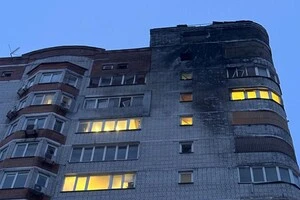 Наслідки дронової атаки в Солом’янському районі столиці. 15 січня 2026 рік