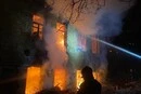 Пожежа в Києві: у Голосіївському районі палала триповерхівка (фото)