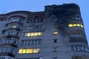 Влучання дрона у 15-поверхівку в Солом’янському районі: поліція показала наслідки