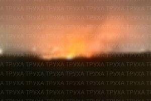 У Запорізькому районі внаслідок ворожого удару сталася пожежа