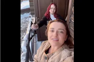 Могилевська показала, як відігріває дім 