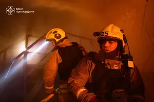 Уночі росіяни завдали удару по промисловому об'єкту на Полтавщині